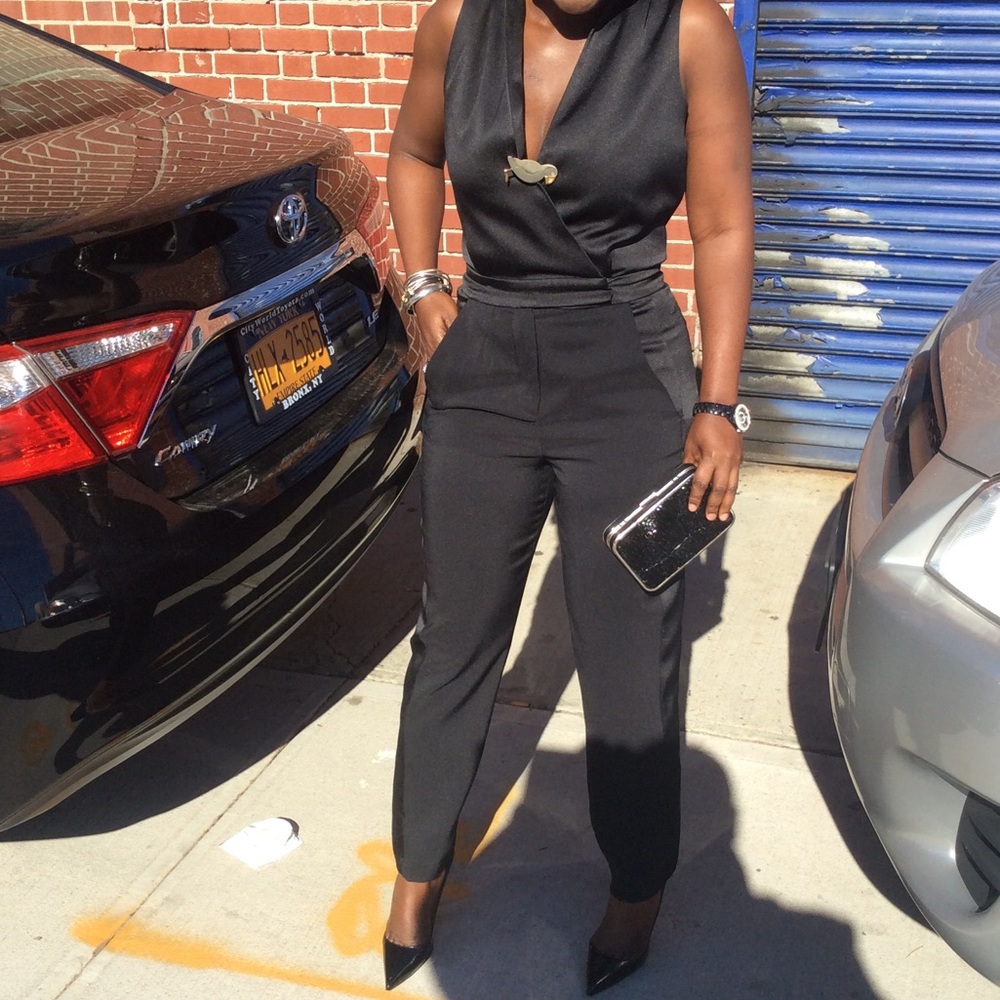 Zara jumpsuit black